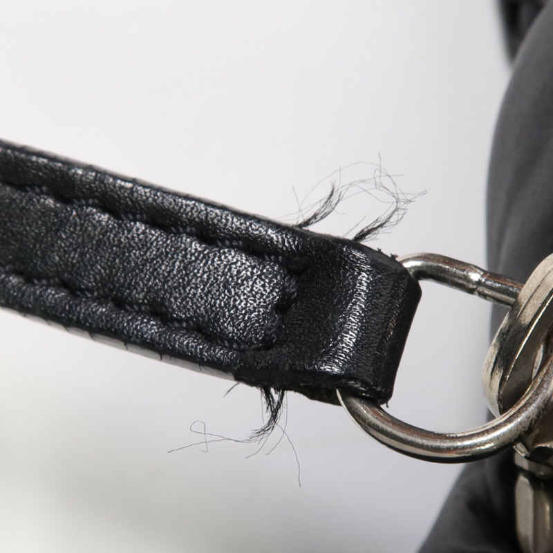 CHANEL 尼龍Coco Cocoon Messenger銀扣肩背袋-11