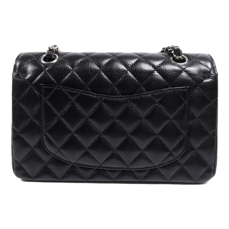 CHANEL 牛皮皮革Classic 23銀扣鏈帶肩背袋-1