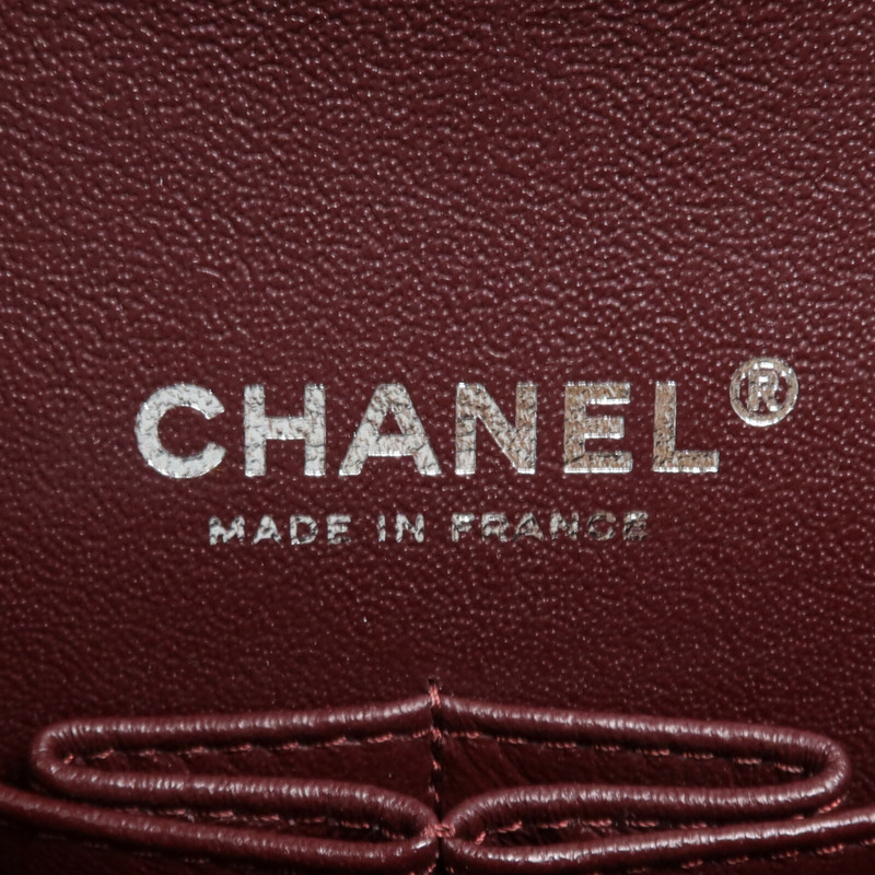 CHANEL 牛皮皮革Classic 23銀扣鏈帶肩背袋-6