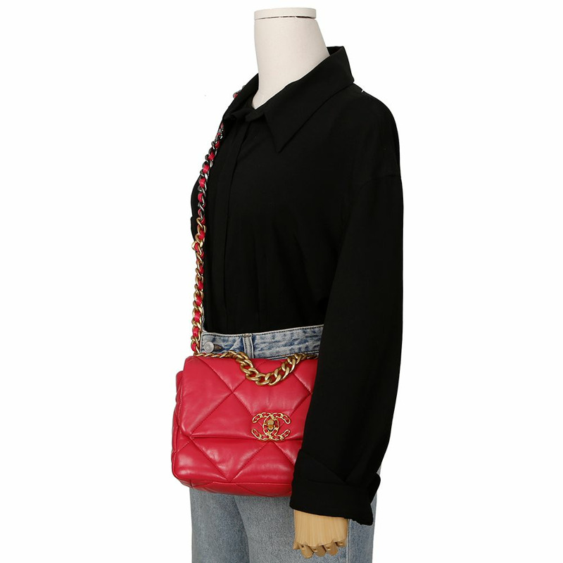 【包稅】CHANEL AS1160 19吋中號手提單肩包-9