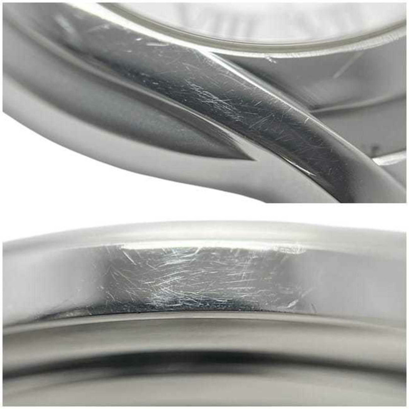 Gucci 5500M腕錶 f-24297 銀白色 YA055305 男士不鏽鋼石英錶 0163*** GUCCI 電池供電錶盤模擬日期顯示-8