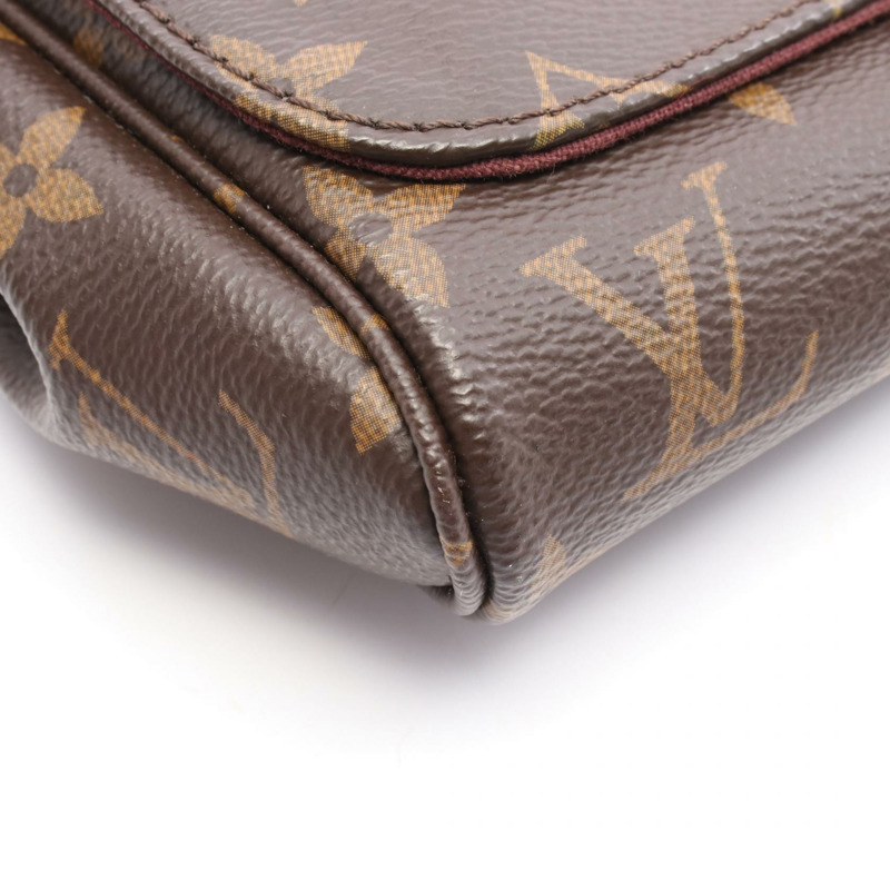 路易威登 Favorite PM 單肩手提包 M40717 Monogram 帆布皮革二手-5