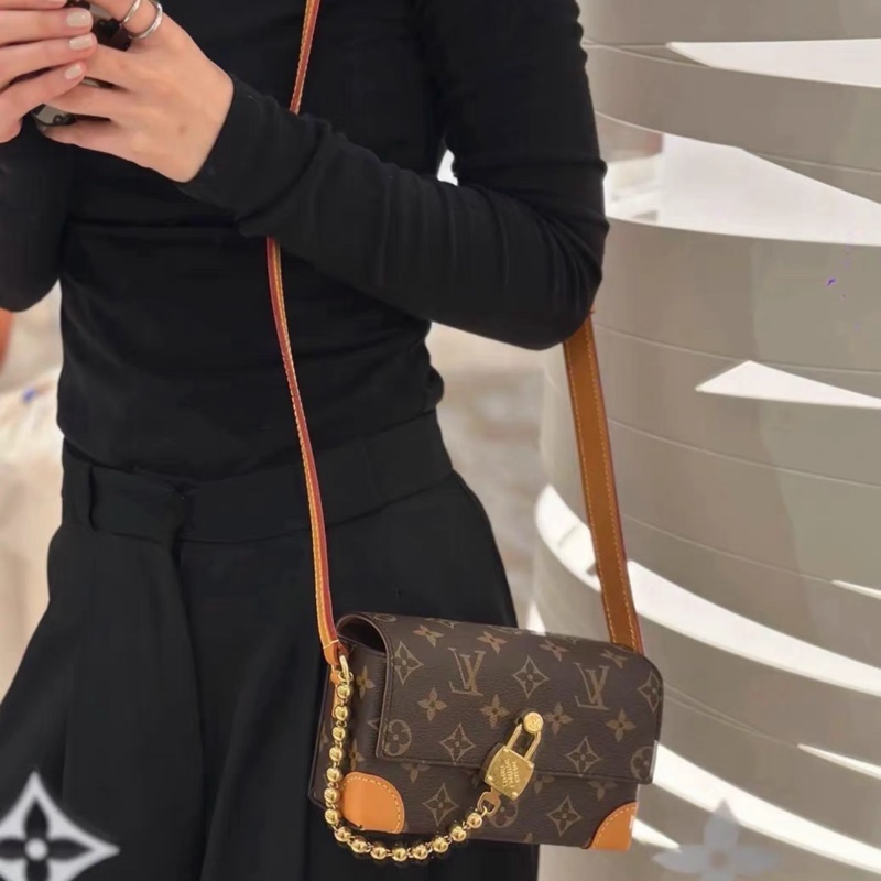 Lv Steamer M14738新款鎖頭斜挎包 #全新全配🈶25年購證 #全網最低💰-1