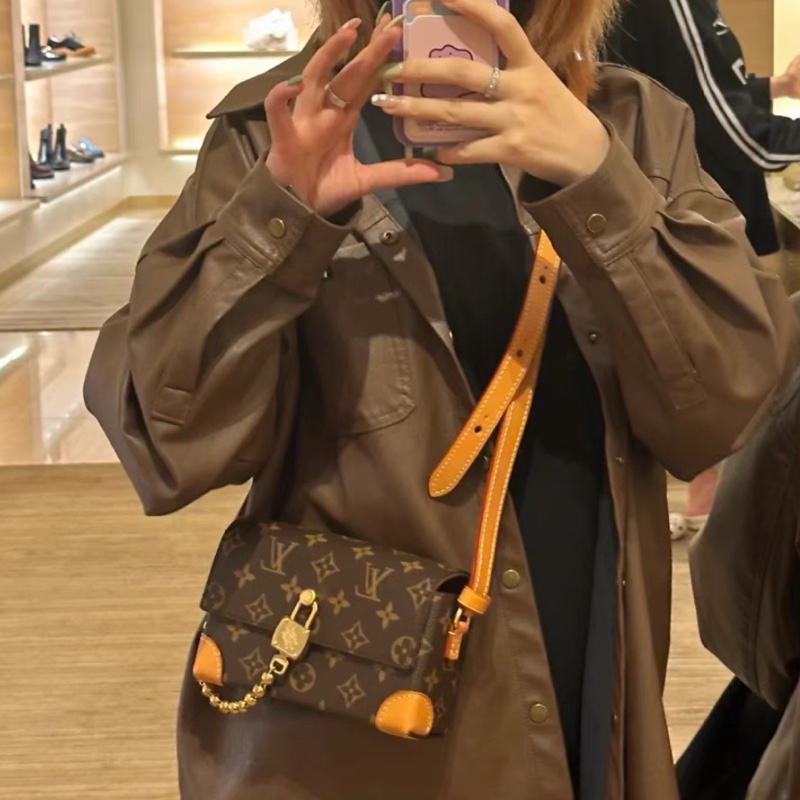 Lv Steamer M14738新款鎖頭斜挎包 #全新全配🈶25年購證 #全網最低💰-2