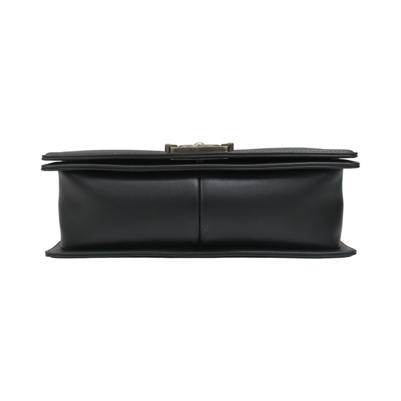 黑色 菱格紋 羊革 Boy 25 鍊帶 肩背包 【CHANEL 香奈兒】 A67086-3