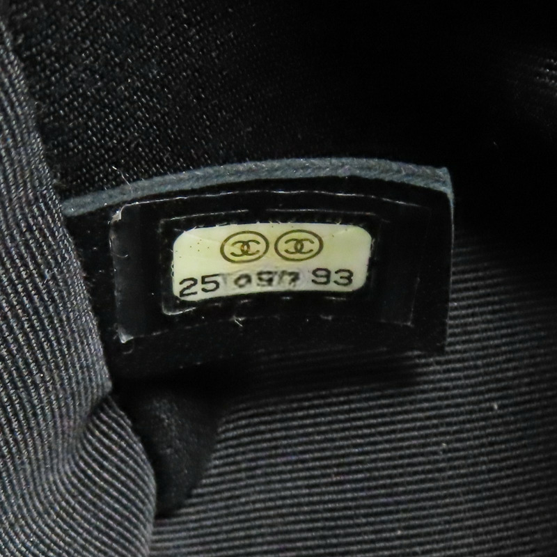 黑色 菱格紋 羊革 Boy 25 鍊帶 肩背包 【CHANEL 香奈兒】 A67086-8