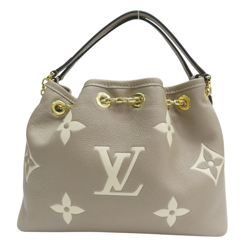 灰色 原花 牛皮 壓紋 Bundle 兩用包【LOUIS VUITTON LV 路易威登】 M25453-1