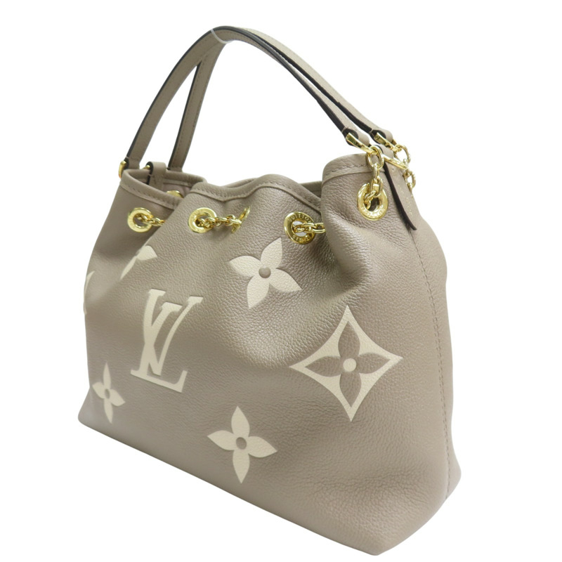 灰色 原花 牛皮 壓紋 Bundle 兩用包【LOUIS VUITTON LV 路易威登】 M25453-2