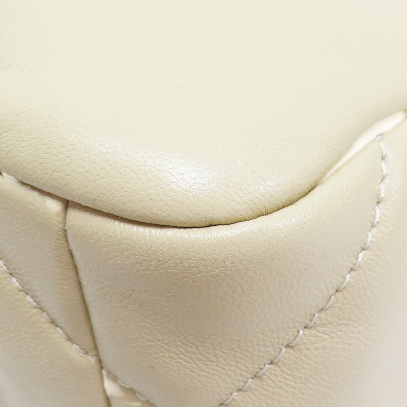 米色 羊皮 19 26CM 鍊帶 肩背包【CHANEL 香奈兒】 AS1160-13