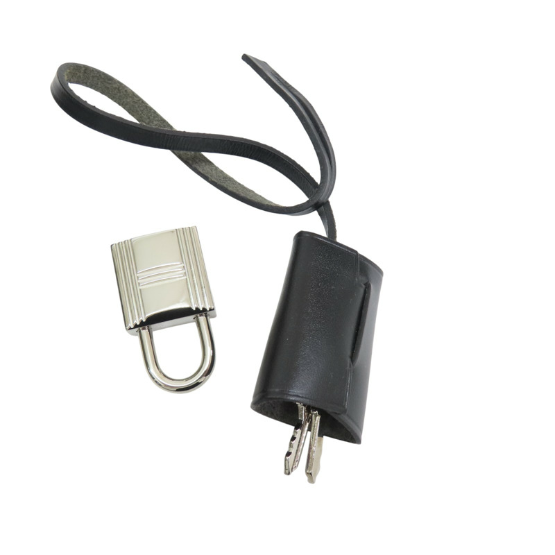 黑色 Vache Hunter牛皮 綠色帆布 Herbag 31 兩用包 Z刻【HERMES 愛馬仕】-17