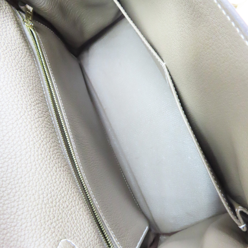 大象灰 TOGO牛皮 Kelly 28 凱莉包 兩用包 Y刻 金扣【HERMES 愛馬仕】-4