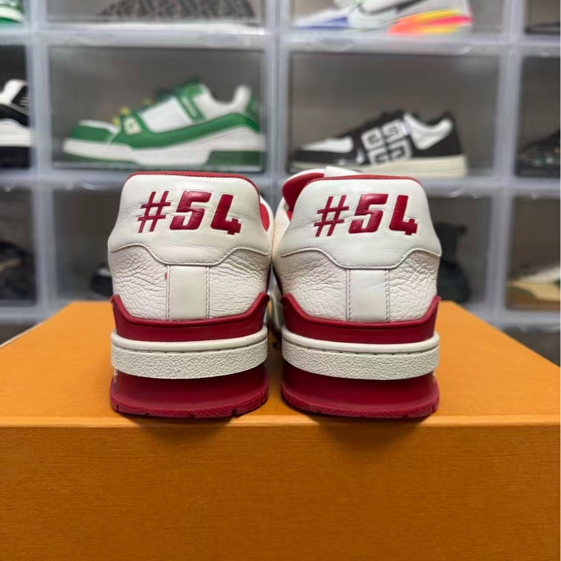 LOUIS VUITTON Trainer #54白红41碼-6