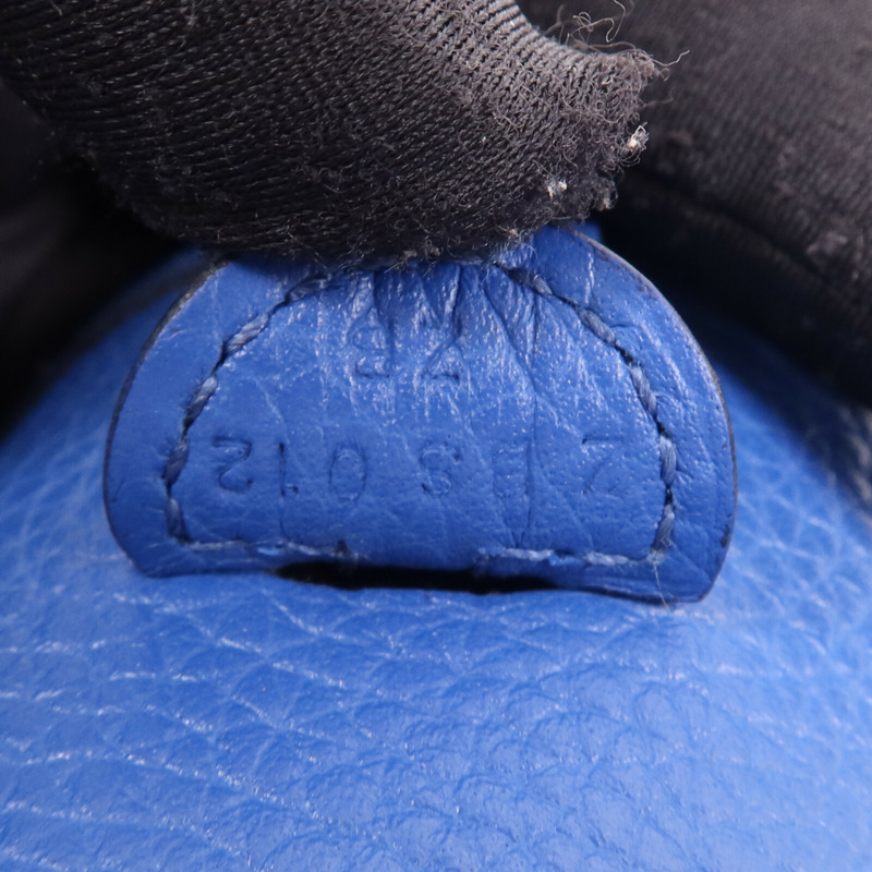 HERMES Clemence皮革Evelyne TPM金扣肩背袋Deep Blue-6