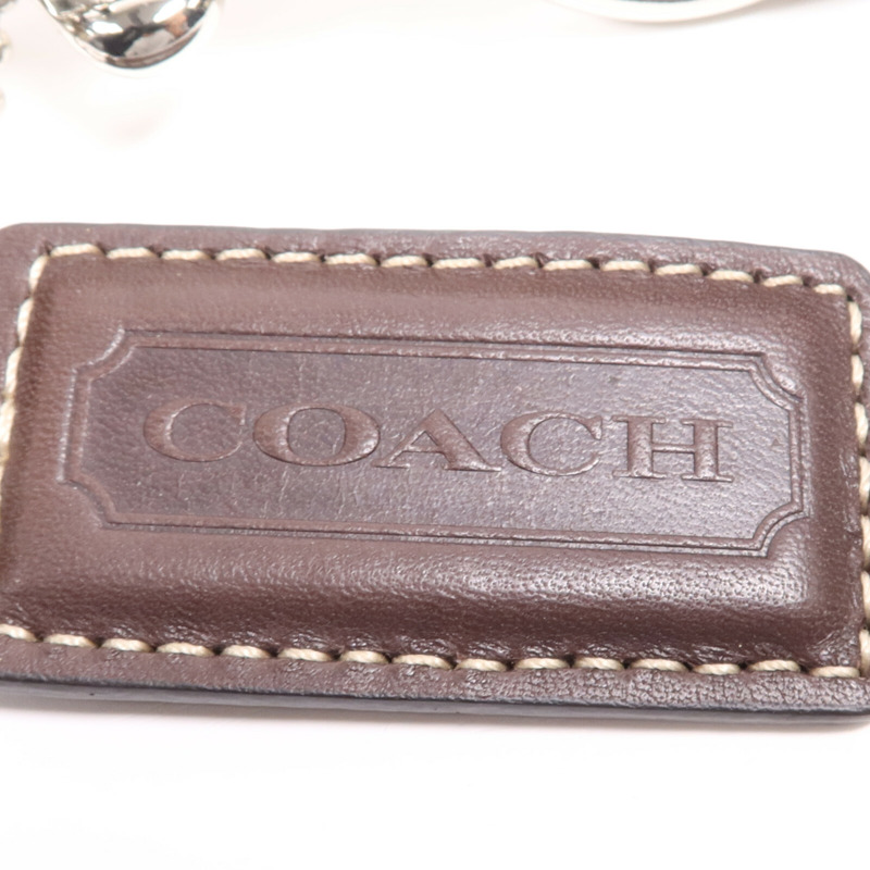 COACH 帆布Shoulder Bag銀扣肩背袋-14