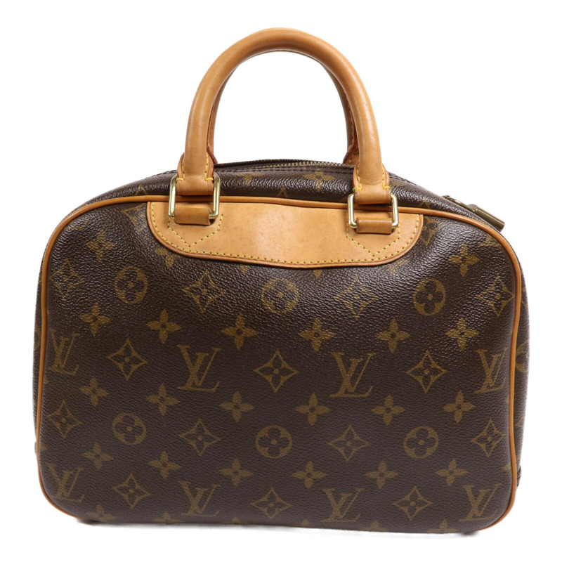 LOUIS VUITTON Monogram Trouville PM金扣手挽袋-1