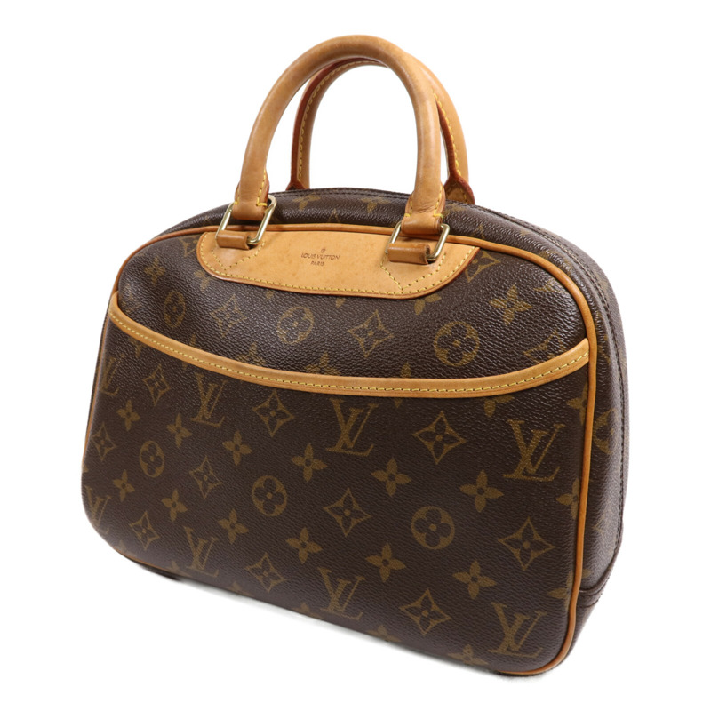 LOUIS VUITTON Monogram Trouville PM金扣手挽袋-2