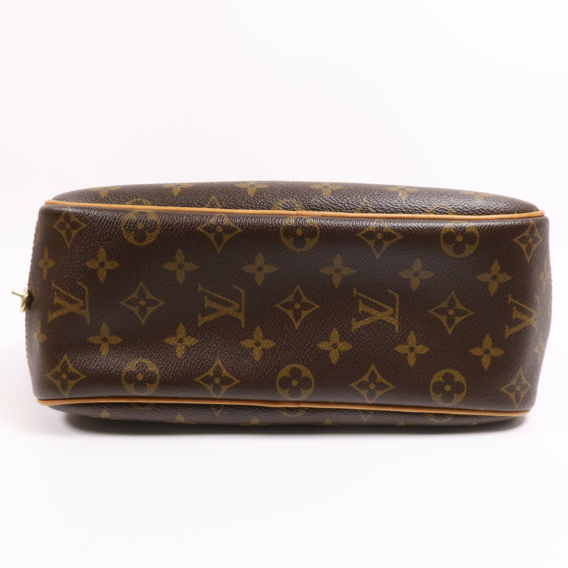 LOUIS VUITTON Monogram Trouville PM金扣手挽袋-3