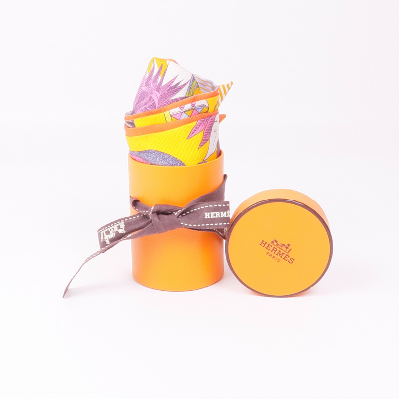 HERMES 絲質Twilly絲巾-8