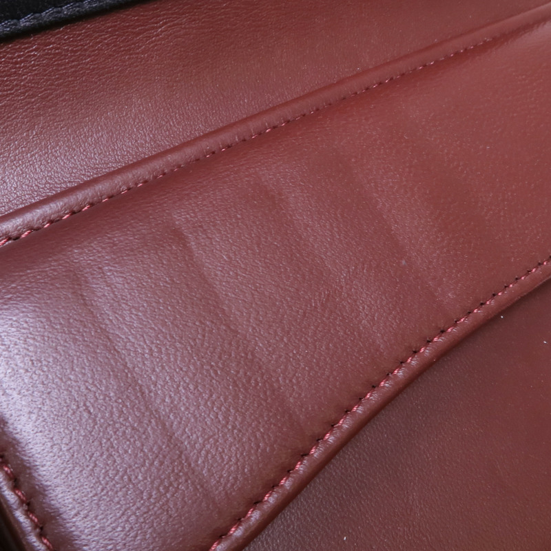 CHANEL 羊皮皮革Long Wallet銀扣長錢包-17