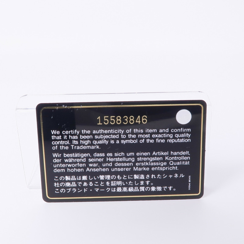 CHANEL 羊皮皮革Long Wallet銀扣長錢包-21