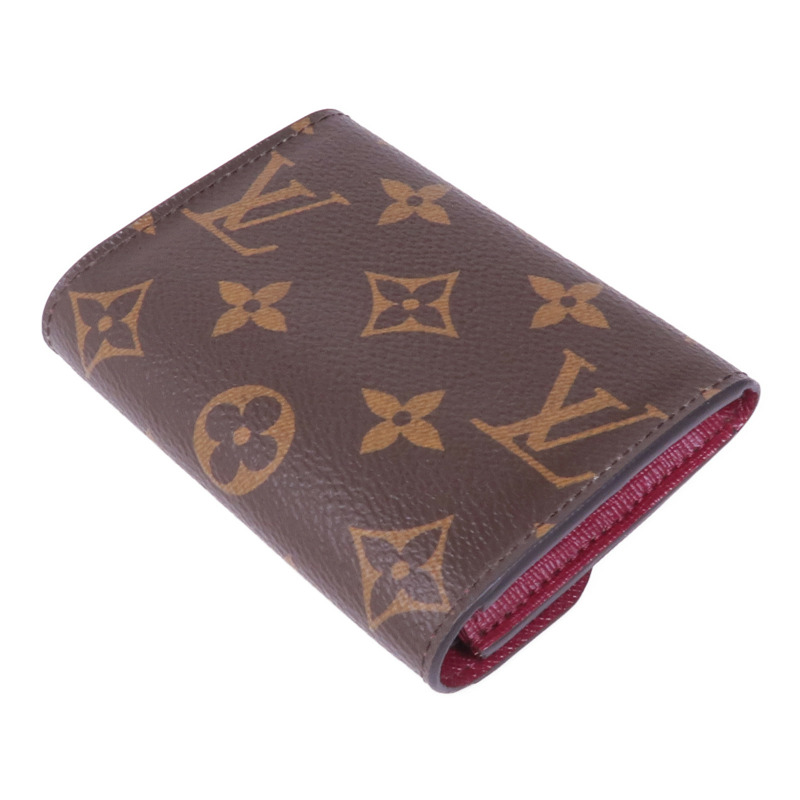 LOUIS VUITTON Monogram Rosalie金扣零錢包-4