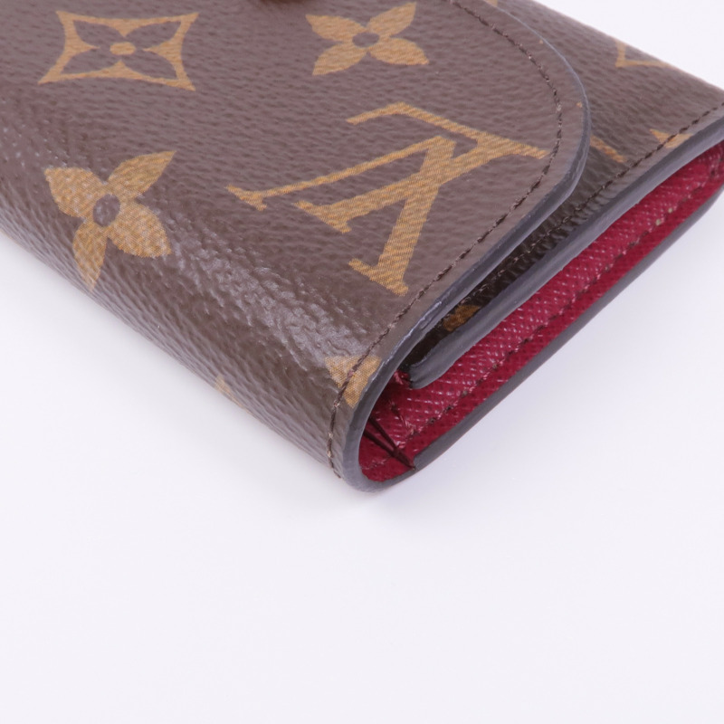 LOUIS VUITTON Monogram Rosalie金扣零錢包-9
