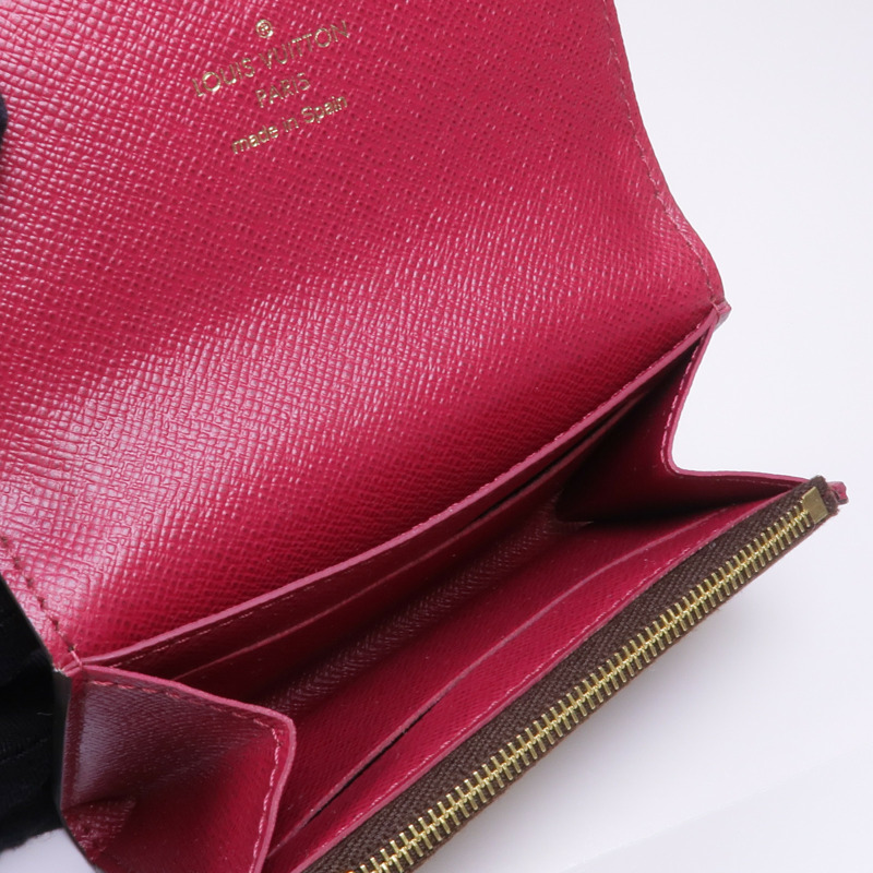 LOUIS VUITTON Monogram Rosalie金扣零錢包-12