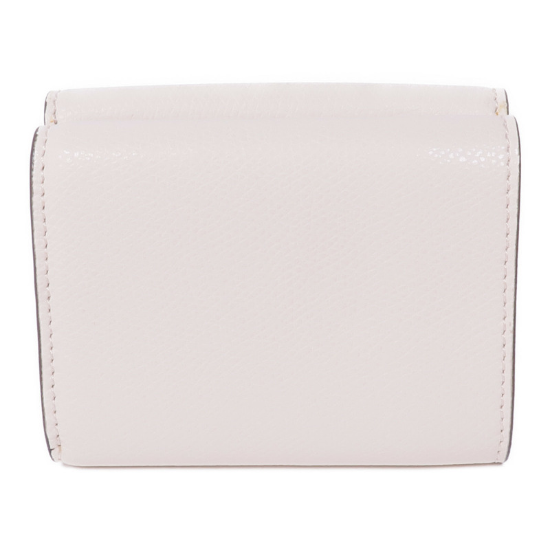 FENDI 牛皮皮革Tri-Fold Wallet金扣錢包-2