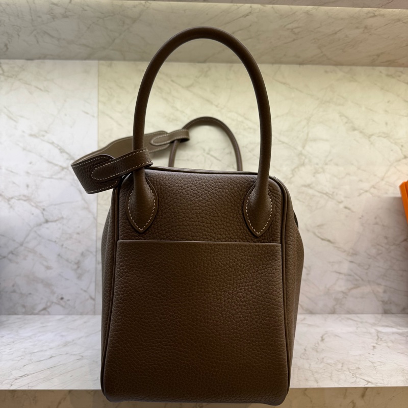 HERMES LINDY30大象灰銀鈕/A-1