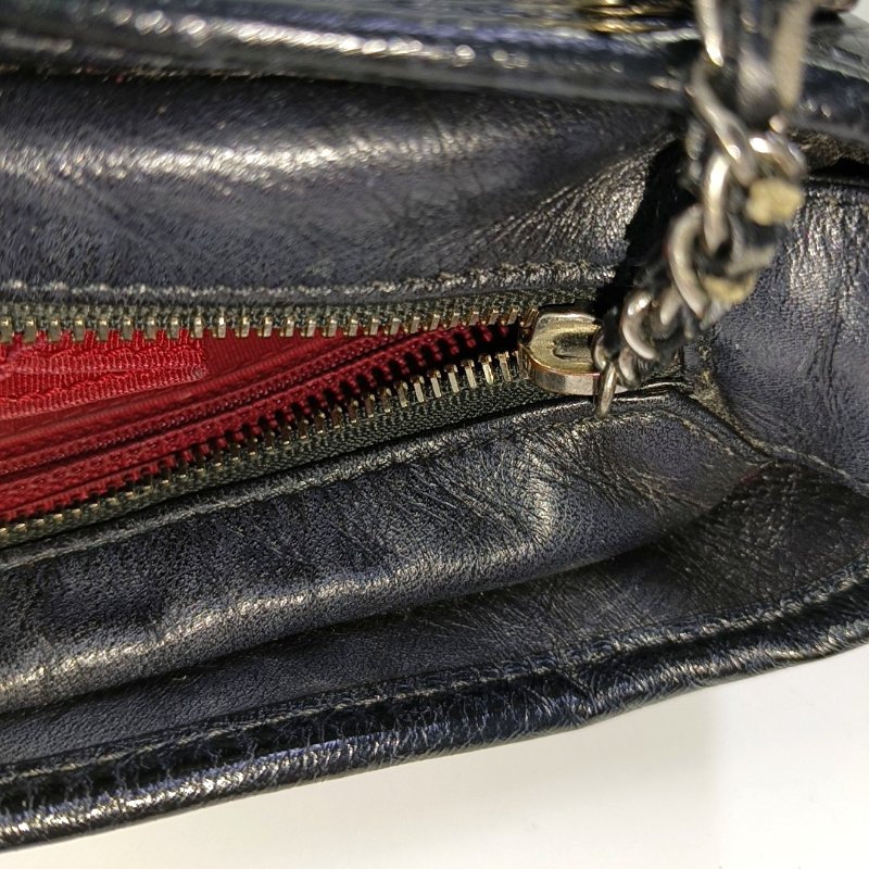 CHANEL GABRIELLE小號黑色牛皮菱格紋絎縫流浪包斜挎包單肩包金色銀色釕色五金28開可拆卸肩帶-18