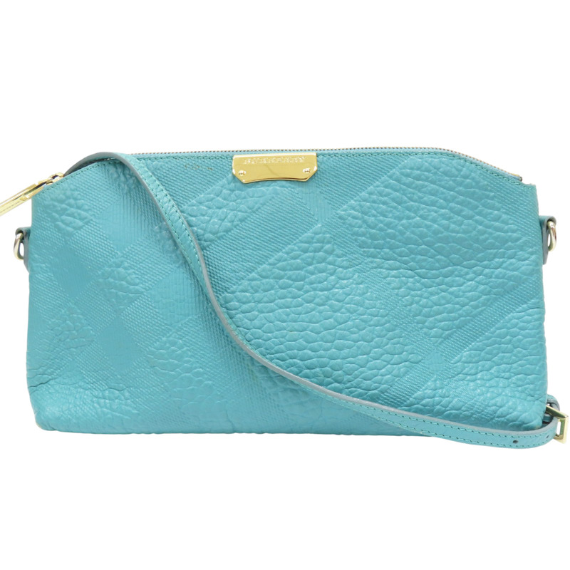 綠色 牛皮 肩背包【BURBERRY 巴寶莉】-0