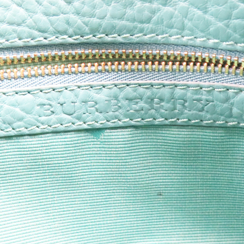 綠色 牛皮 肩背包【BURBERRY 巴寶莉】-6