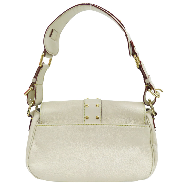 白色 Suhali牛皮 Le Confident 肩背包【LOUIS VUITTON LV 路易威登】 M91782-1