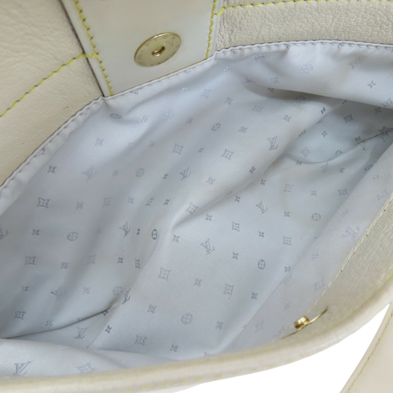 白色 Suhali牛皮 Le Confident 肩背包【LOUIS VUITTON LV 路易威登】 M91782-6