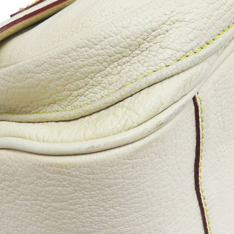白色 Suhali牛皮 Le Confident 肩背包【LOUIS VUITTON LV 路易威登】 M91782-11