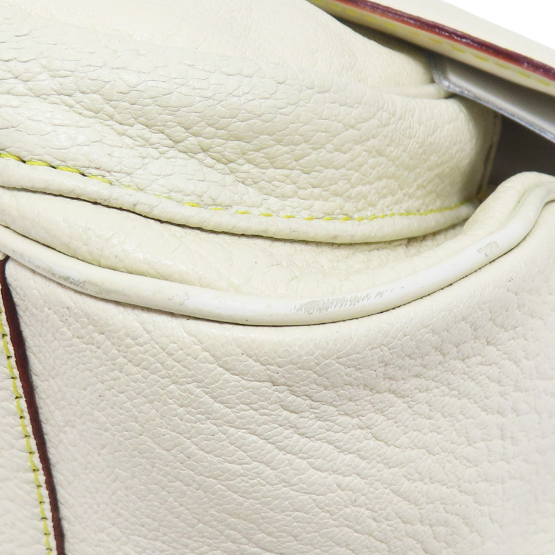 白色 Suhali牛皮 Le Confident 肩背包【LOUIS VUITTON LV 路易威登】 M91782-12