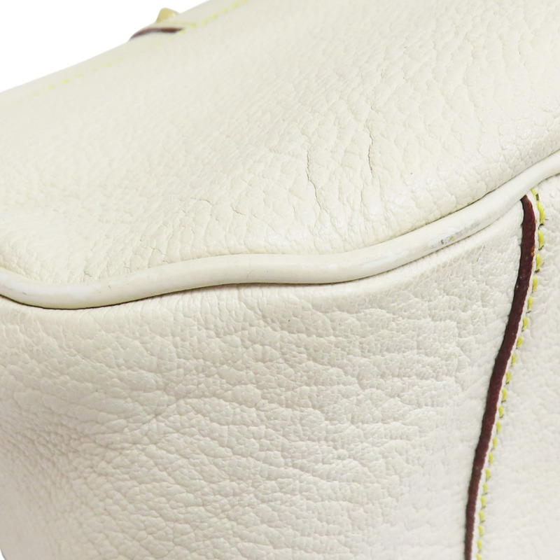 白色 Suhali牛皮 Le Confident 肩背包【LOUIS VUITTON LV 路易威登】 M91782-13