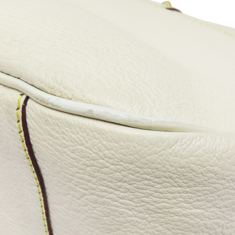 白色 Suhali牛皮 Le Confident 肩背包【LOUIS VUITTON LV 路易威登】 M91782-14