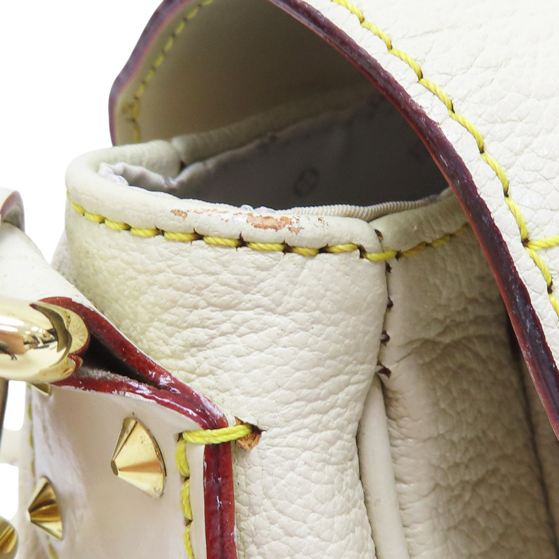 白色 Suhali牛皮 Le Confident 肩背包【LOUIS VUITTON LV 路易威登】 M91782-16