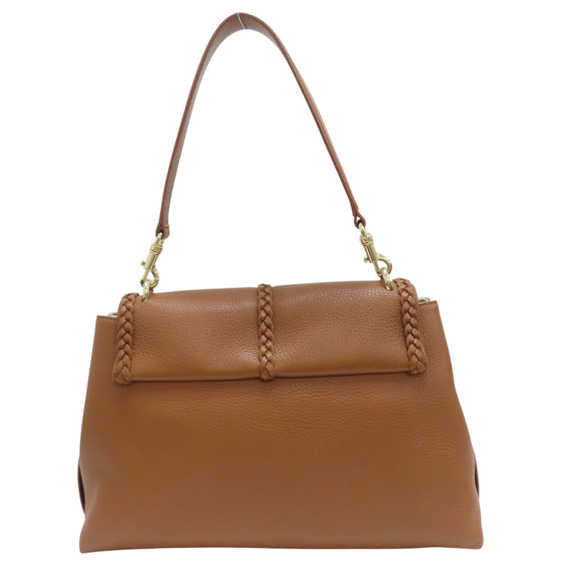 棕色 牛皮 两用包【Chloe 克羅伊】 CHC23US569K15247-1