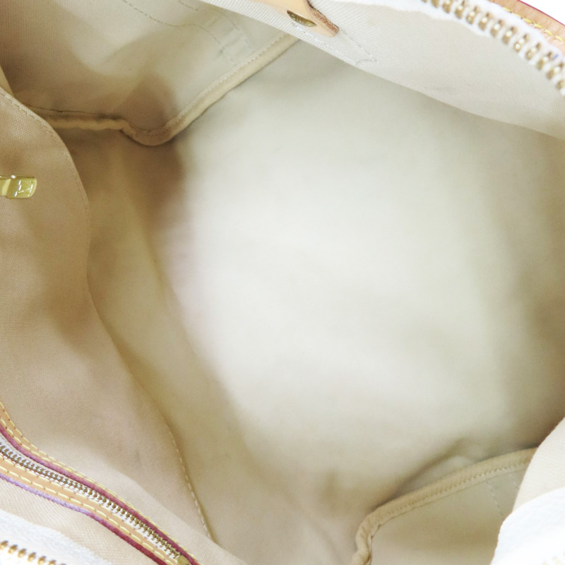 白色 棋盤格 PVC塗層帆布 Speedy Bandoriere 30 兩用包【LOUIS VUITTON LV 路易威登】 N41373-4