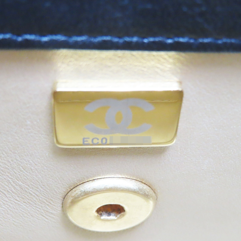 黑色 牛皮 手把 鍊帶 肩背包 金釦【CHANEL 香奈兒】 AS4605-6