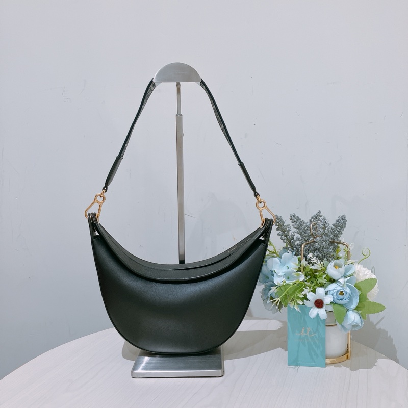 TK1864 Loewe 羅意威黑色月牙單肩包Luna Shoulder Bag Black X GHW-1