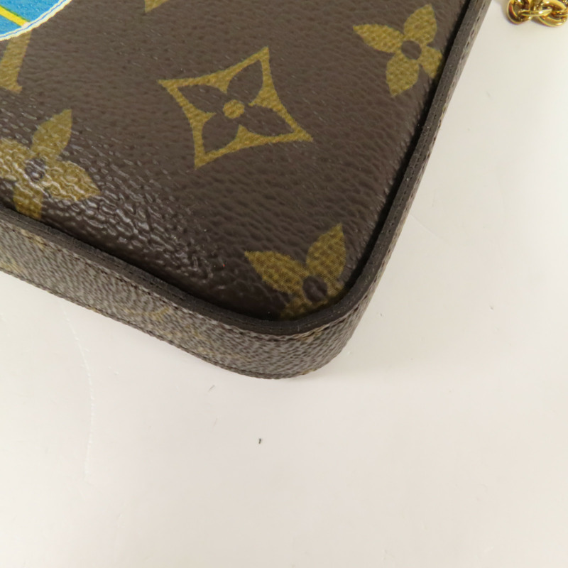 LOUIS VUITTON 【激減優惠】Monogram Pochette Felicie金扣鏈帶肩背袋-16