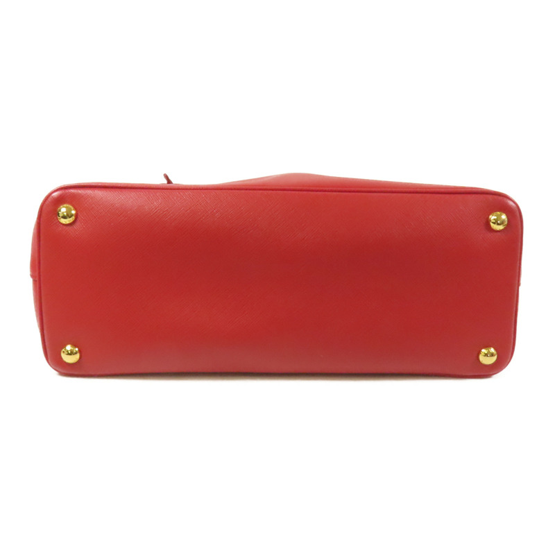 PRADA Saffiano皮革Shoulder Bag金扣手挽肩背兩用袋-3