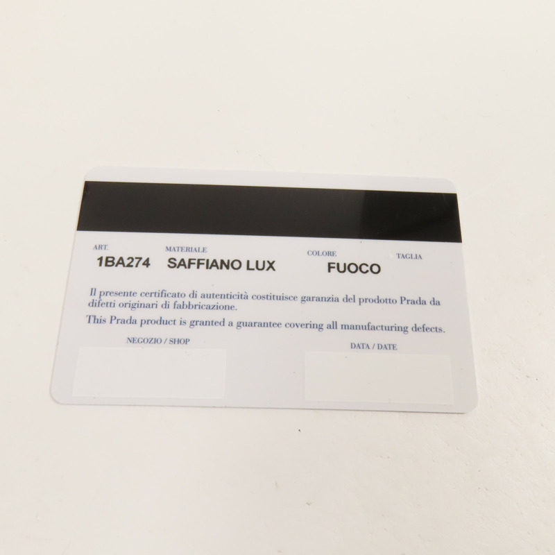 PRADA Saffiano皮革Shoulder Bag金扣手挽肩背兩用袋-12