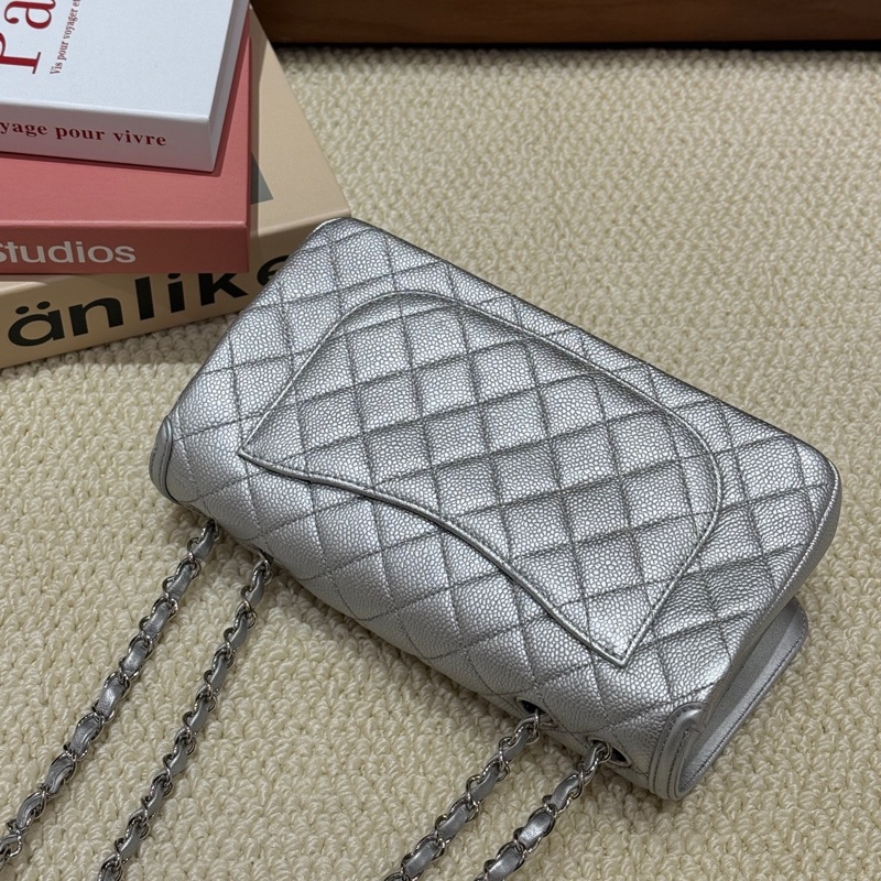 Chanel vanity filigree 大雙C鏈條包 22開 尺寸約22x13-1