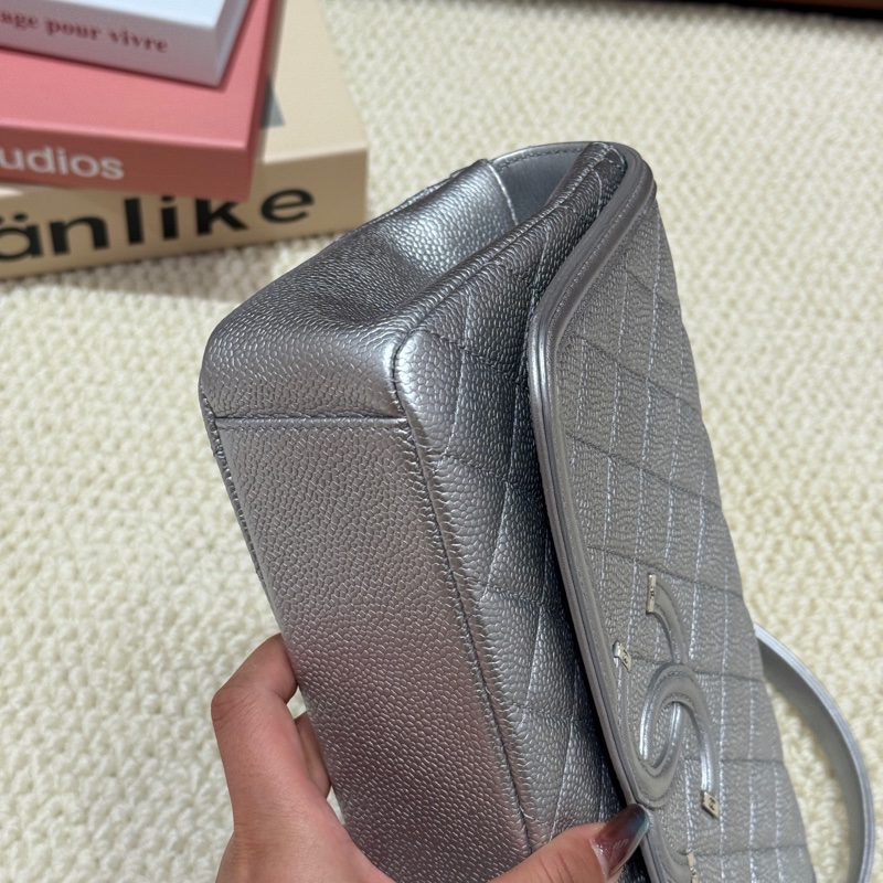 Chanel vanity filigree 大雙C鏈條包 22開 尺寸約22x13-3