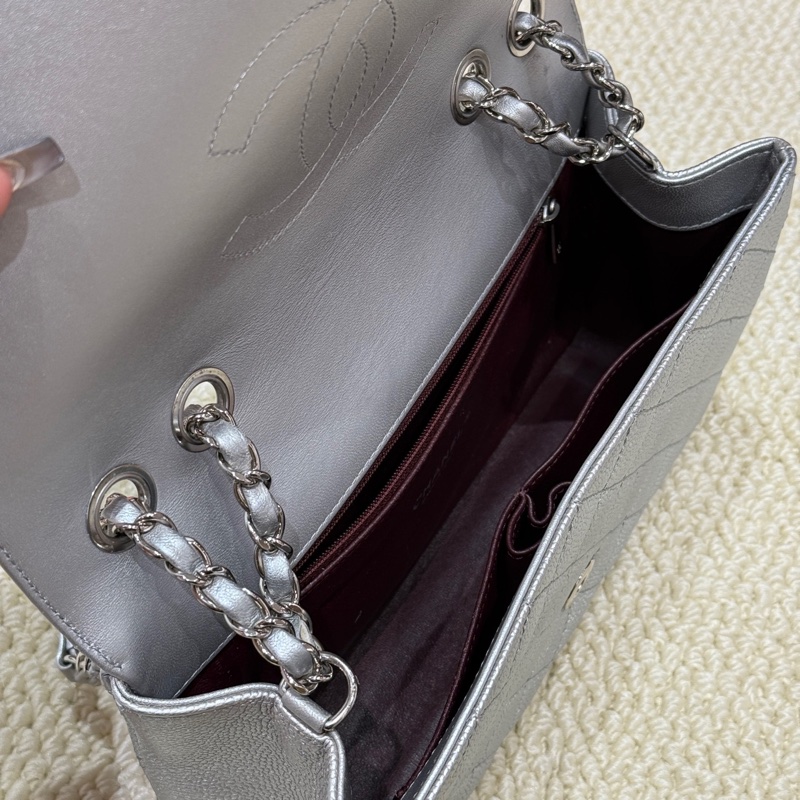 Chanel vanity filigree 大雙C鏈條包 22開 尺寸約22x13-6