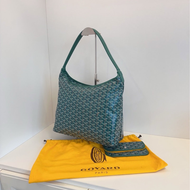 【近新閒置❤️】 Goyard  Boheme Hobo 綠色 子母腋下購物袋 手提包單肩包-2